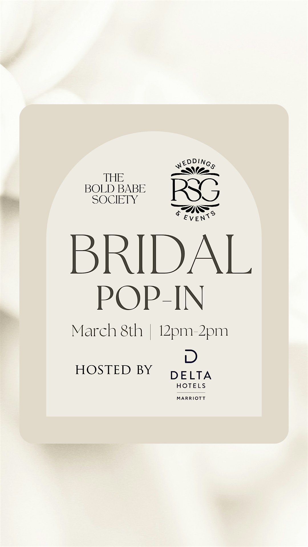 Bridal Pop-In