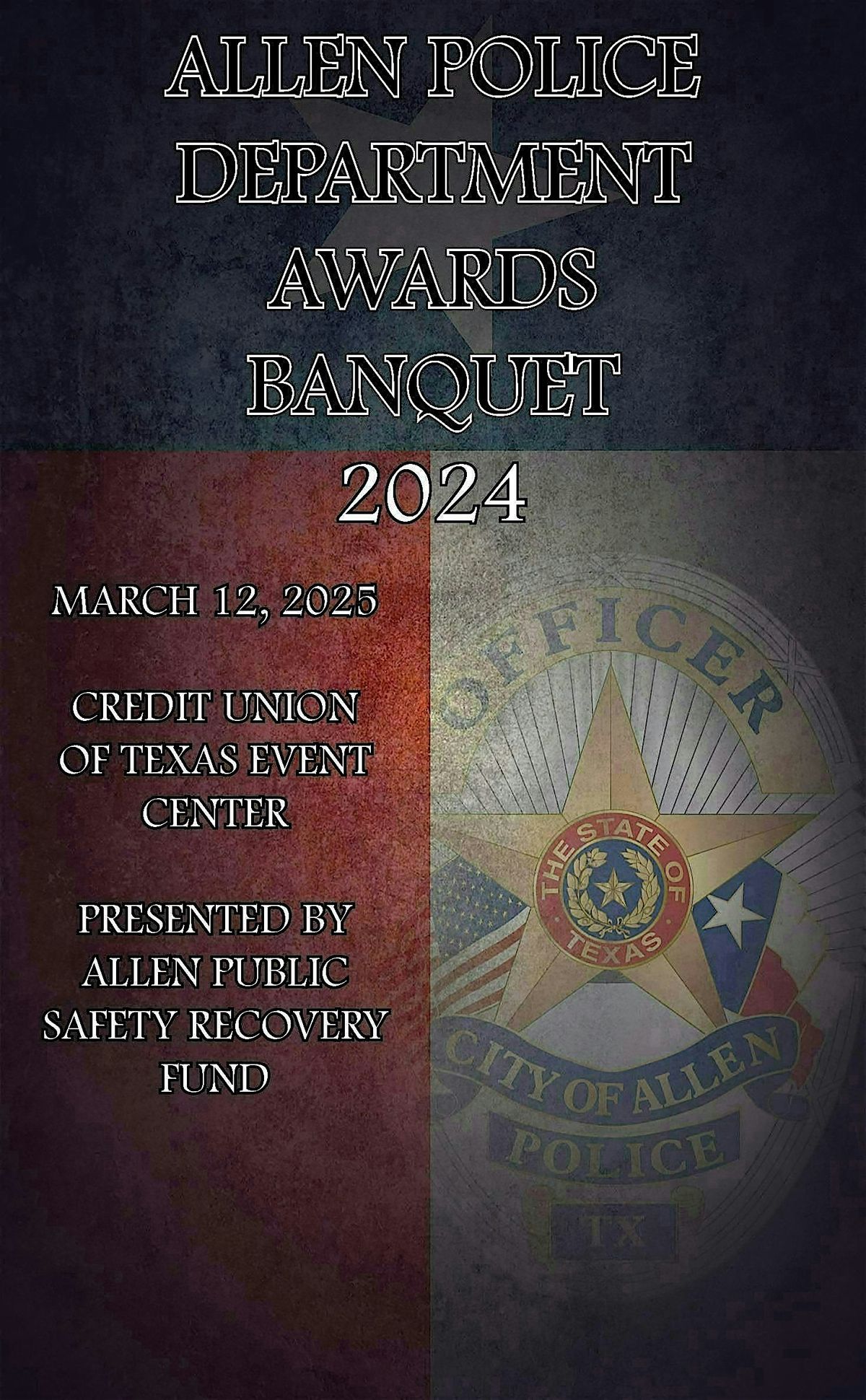 Allen Police Department Annual Awards Banquet