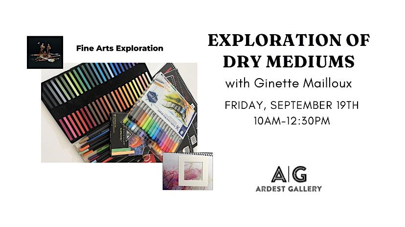 Exploring Fine Art with Dry Mediums