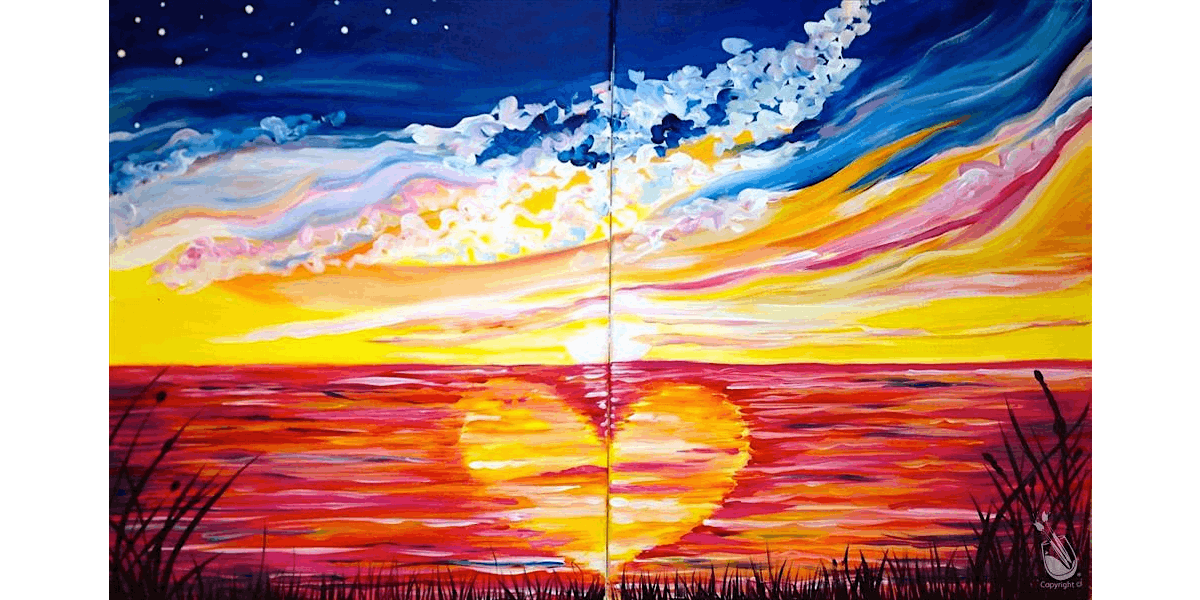 Love at Sea - Paint and Sip in Houston | Classpop!\u2122