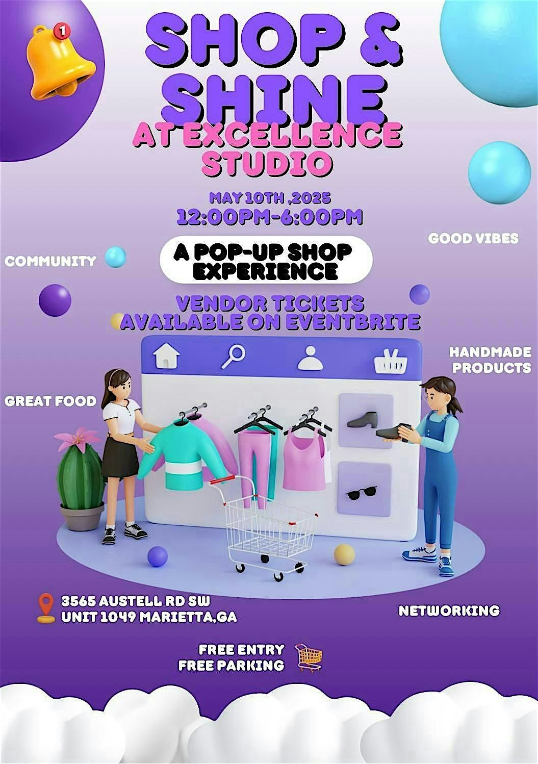 Shop & Shine at Excellence Studio