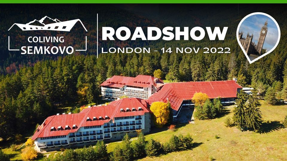 Coliving Semkovo in London: Let's build Utopia for remote people and companies