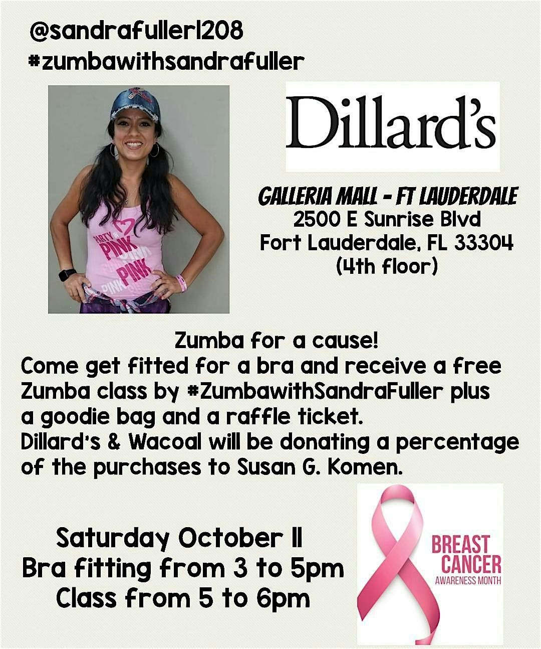 Zumba for a cause: Breast Cancer Awareness Month