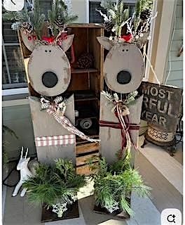 Rodney Reindeer Porch Leaner