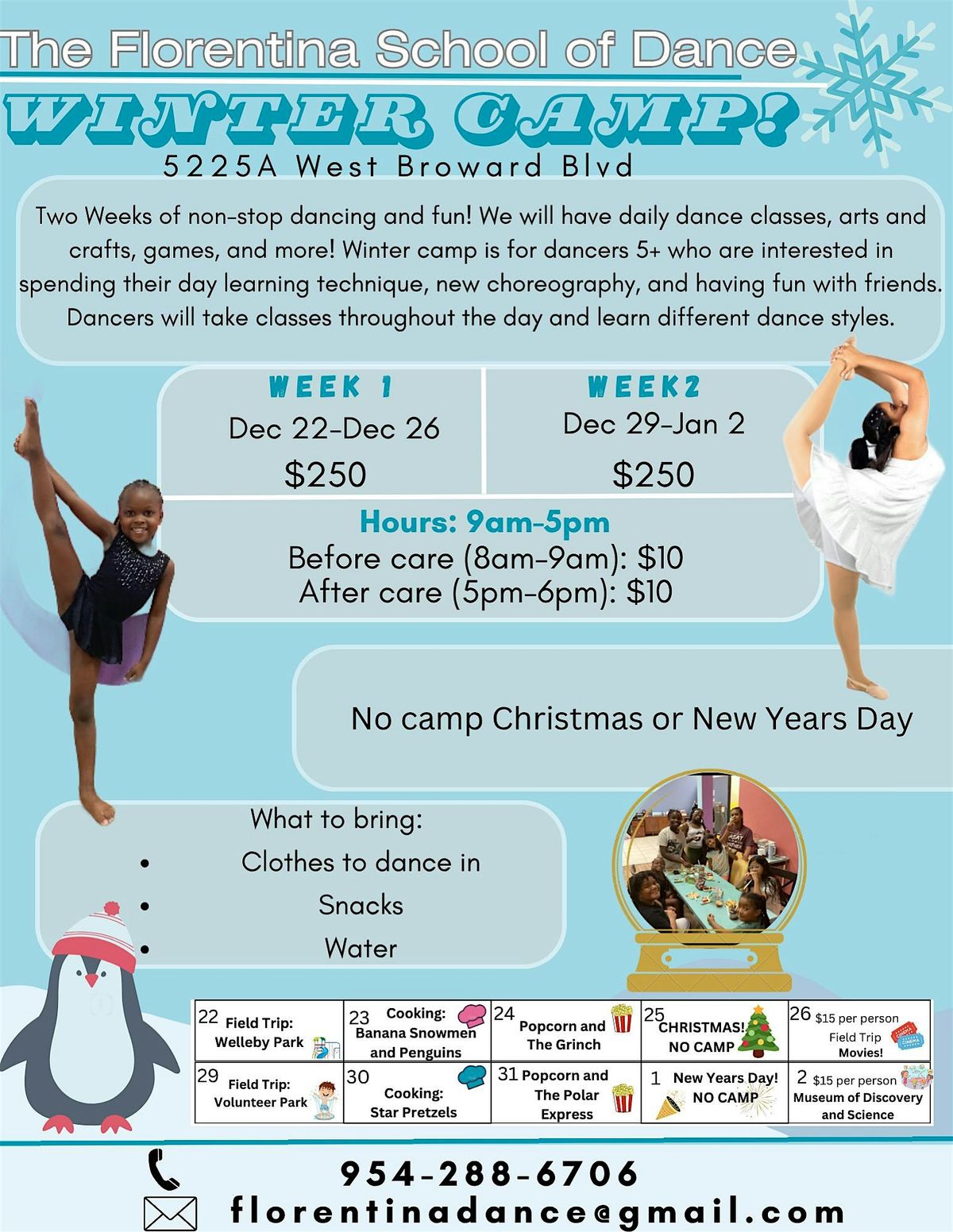 Winter Break Camp Week 1