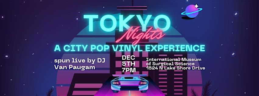 Tokyo Nights: A City Pop Vinyl Experience