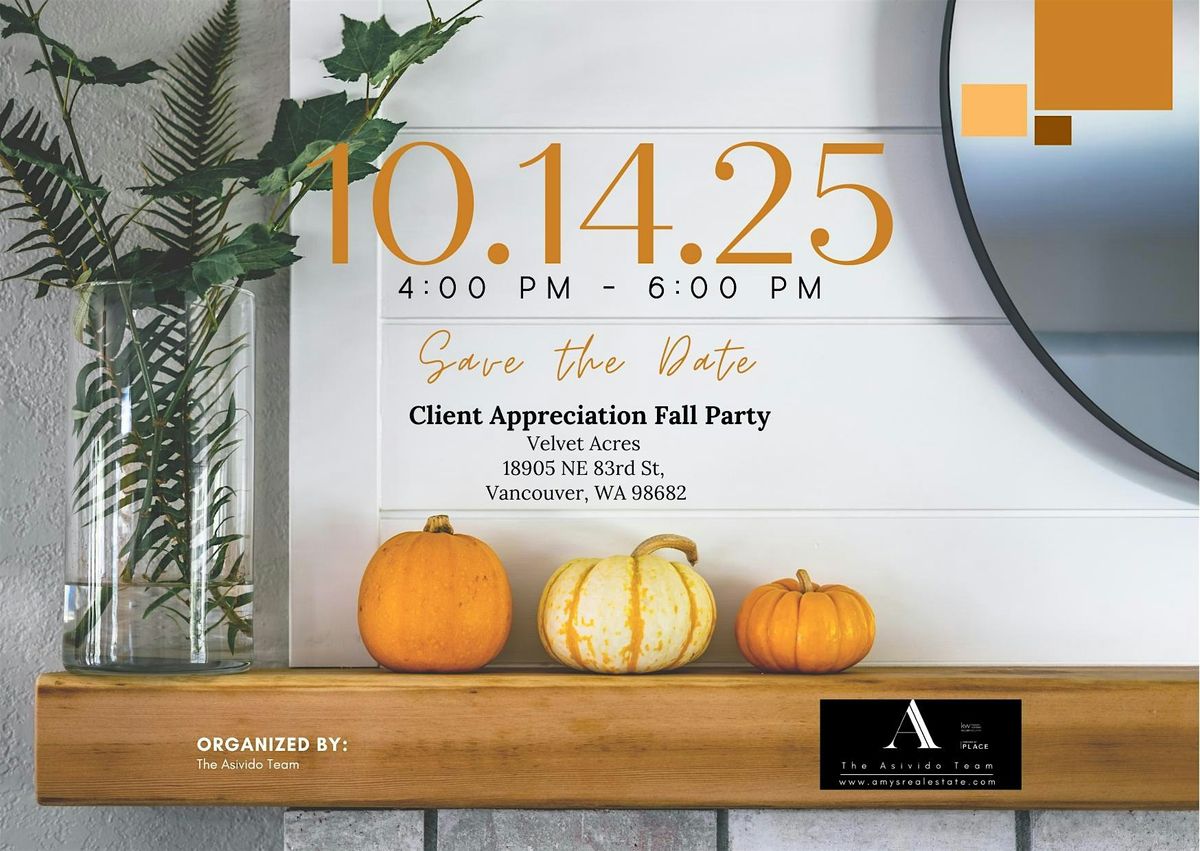 Client Appreciation Fall Party
