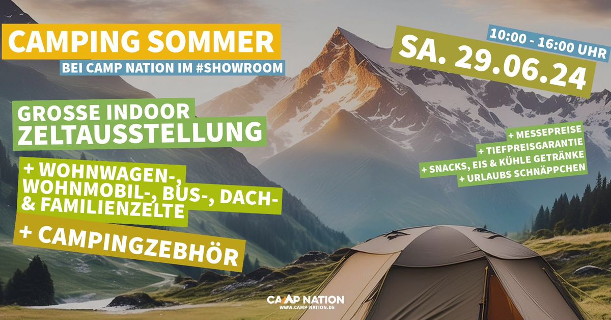 Camp Nation Camping Sommer 2024