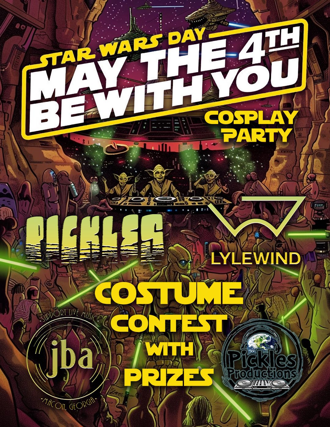 May The Fourth Be With You - Cosplay Party w\/ Pickles