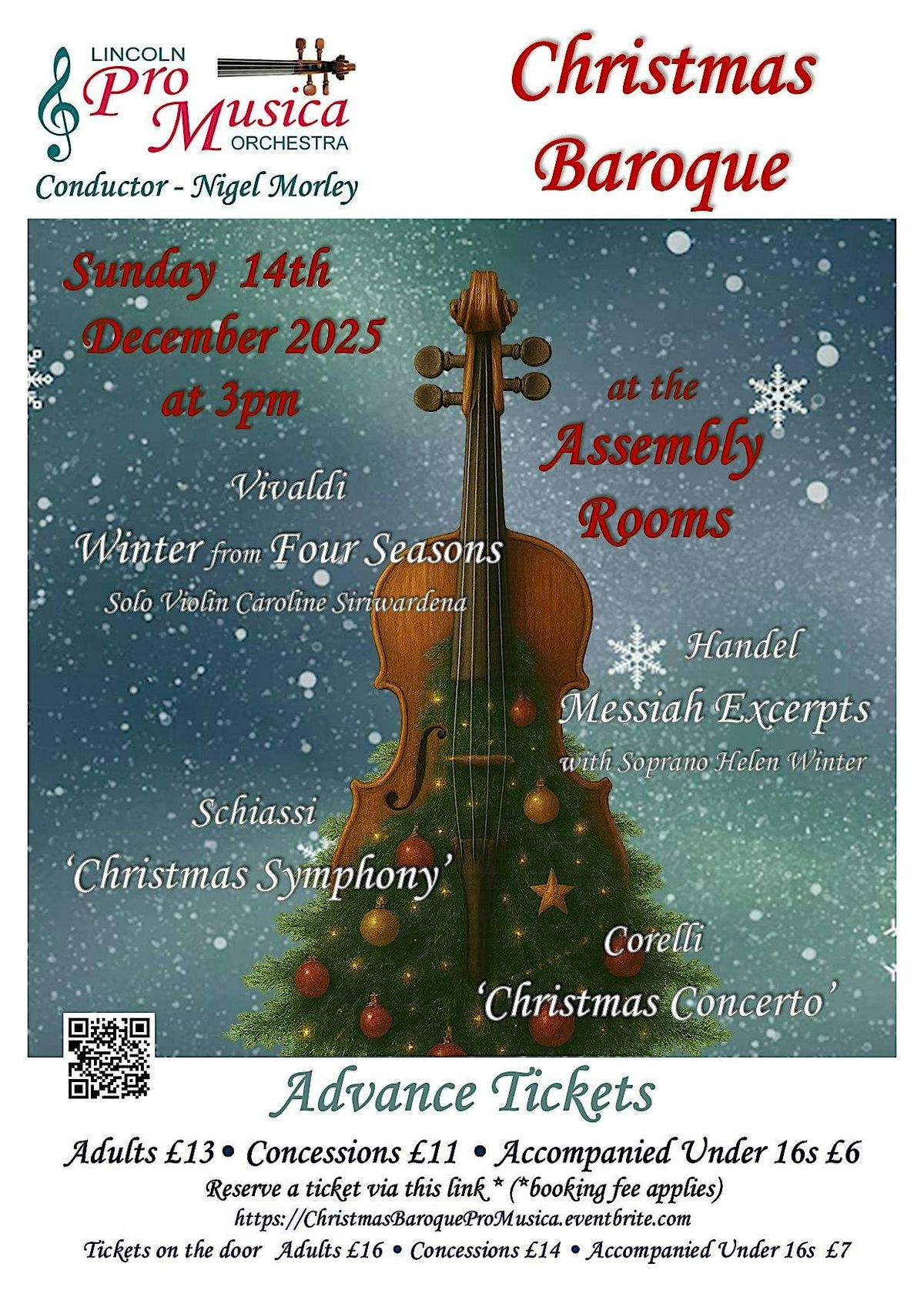 Christmas Baroque at  the Assembly Rooms