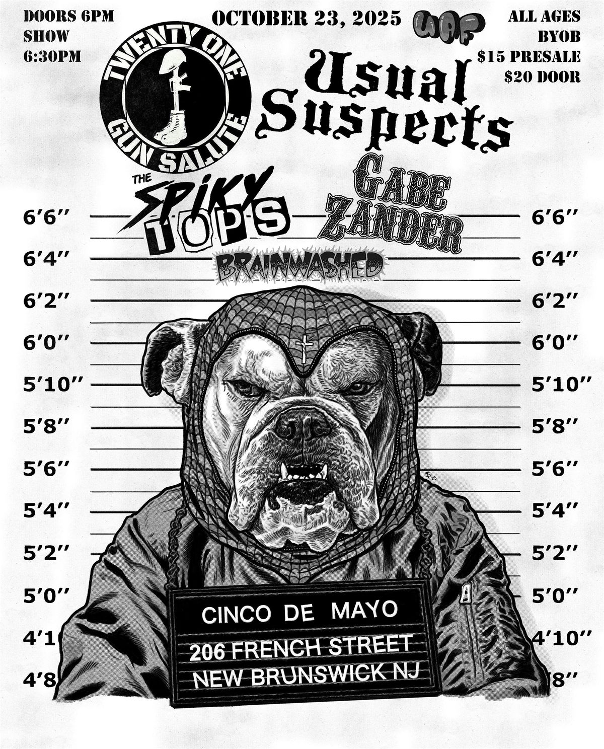 21 gun salute and usual suspects @ cinco