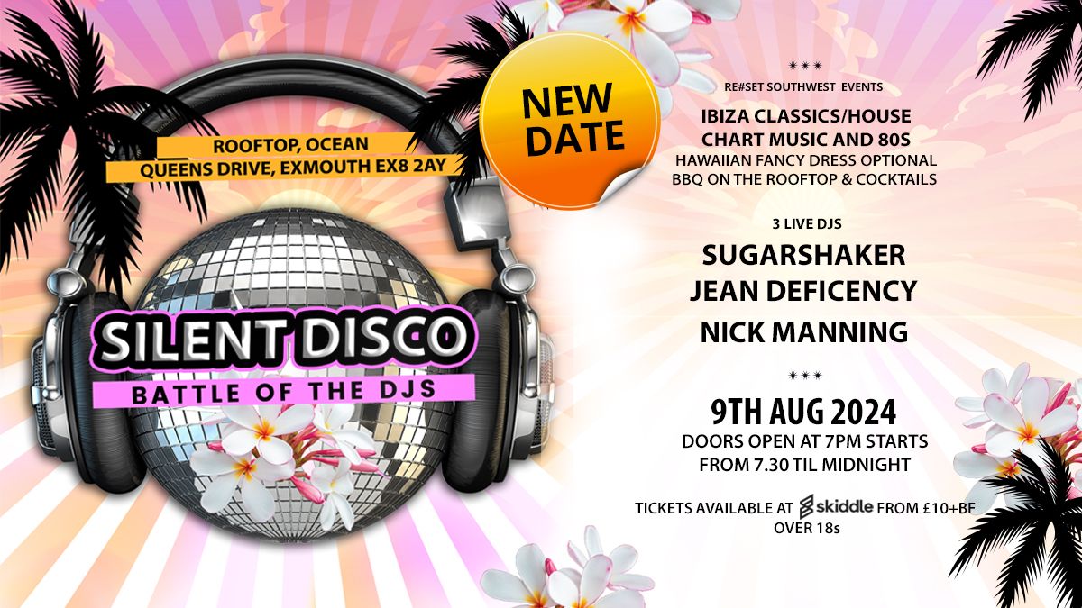 Silent Disco -Ocean Exmouth Rooftop Party