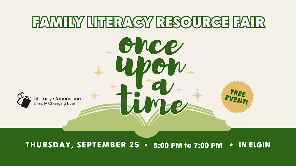 Once Upon a Time: Family Literacy Resource Fair