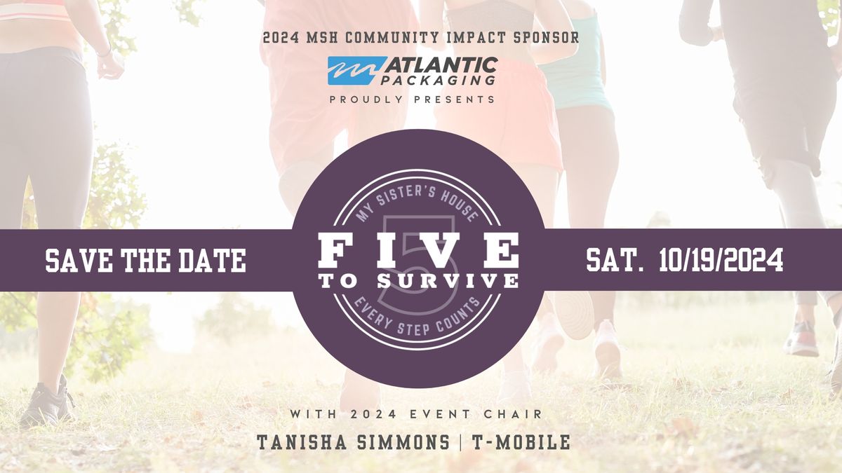 5 to Survive | 5k Run & Memorial Mile Walk, presented by Atlantic Packaging