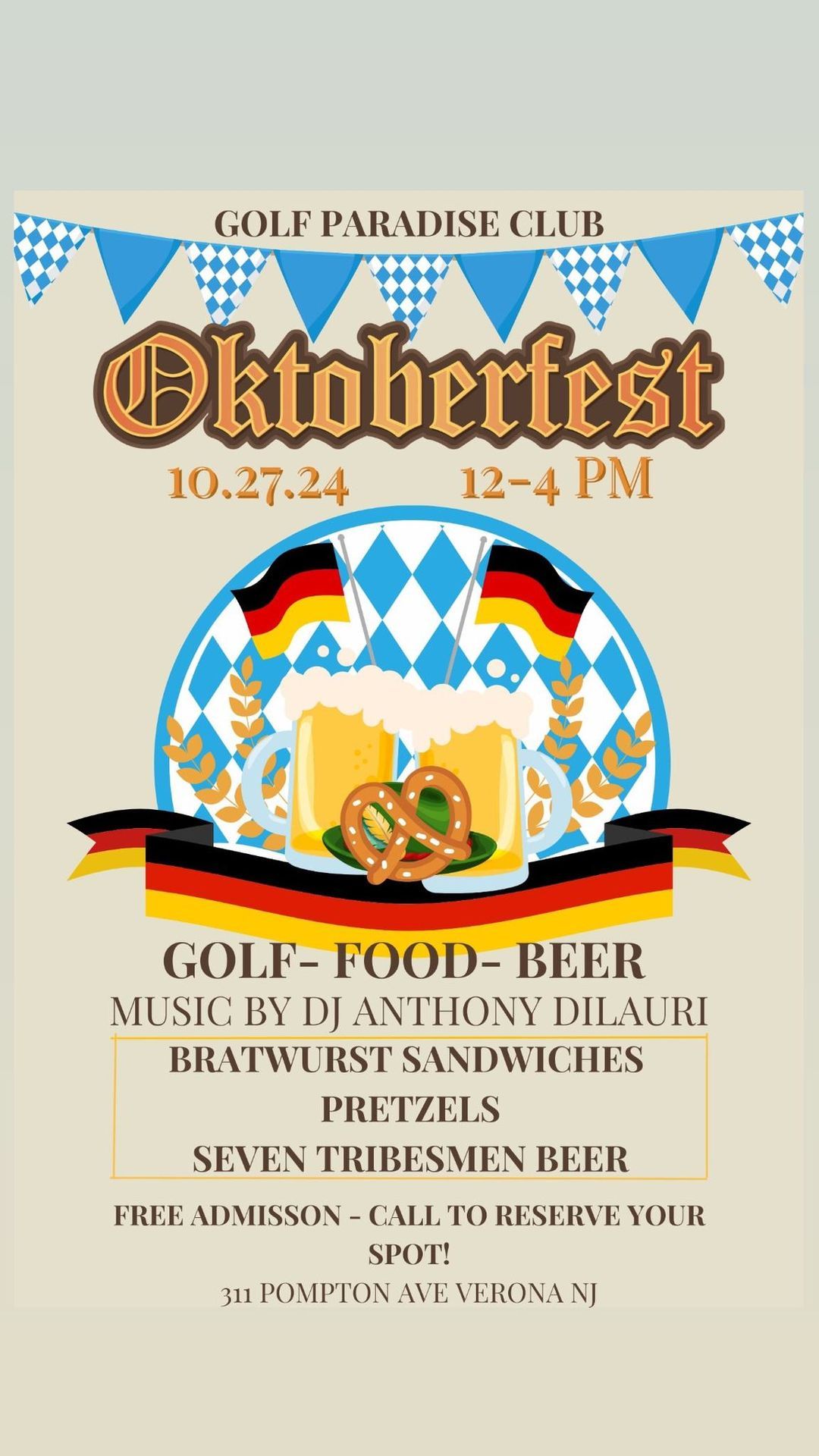 Oktoberfest 2024 at Golf Paradise Club