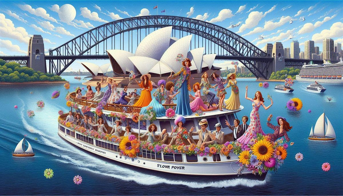 Flower Power  Sydney Harbour Cruise \/ \u041a\u0440\u0443\u0438\u0437 \u043f\u043e \u0421\u0438\u0434\u043d\u0435\u0439\u0441\u043a\u043e\u043c\u0443 \u0437\u0430\u043b\u0438\u0432\u0443