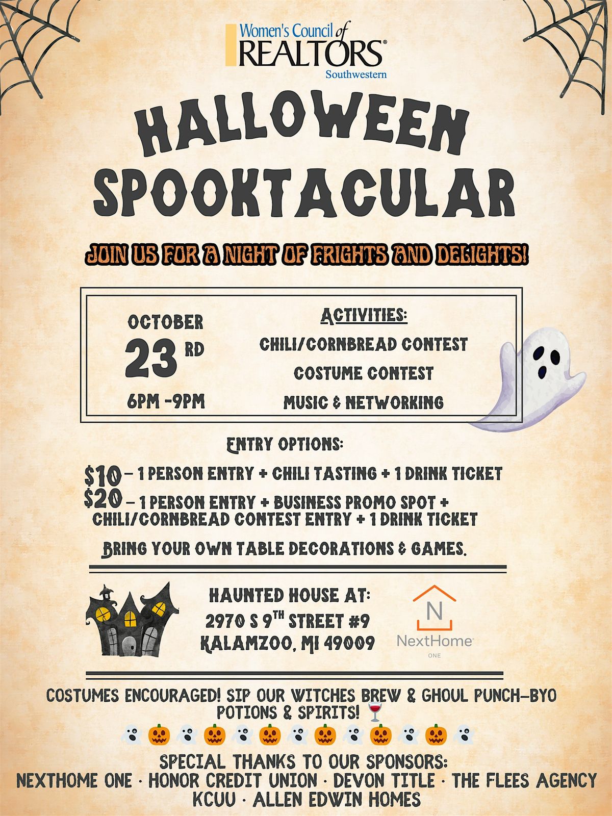 Halloween Spooktacular: A Night of Frights & Delights \u200d