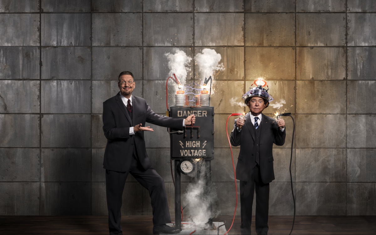 Penn and Teller at Mahaffey Theater - Duke Energy Center for the Arts FL