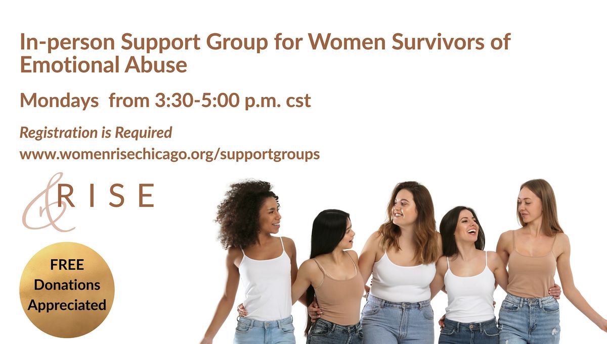 In-person Support Group for Women Survivors of Emotional Abuse