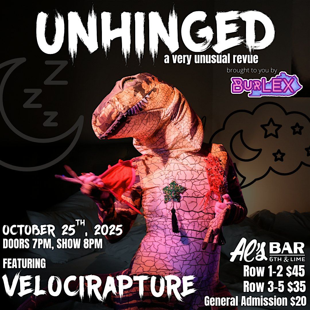BurLEX UNHINGED: A Halloween Burlesque and Variety Hooplah, Al's Bar ...