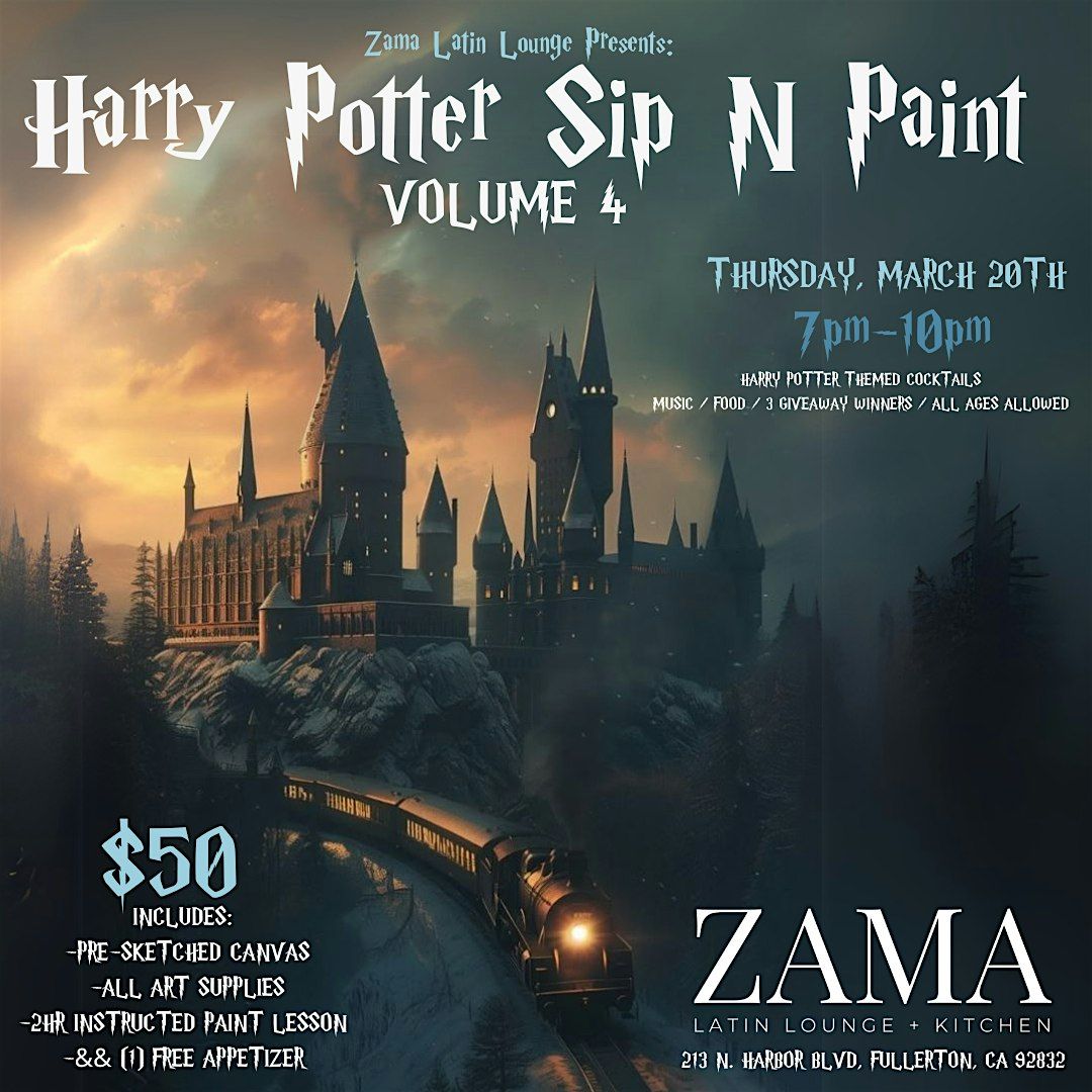 Harry Potter Sip & Paint Vol. 4