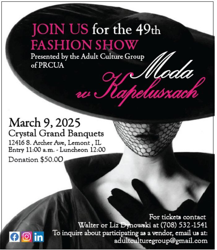 49th Fashion Show Luncheon: Moda w Kapeluszach