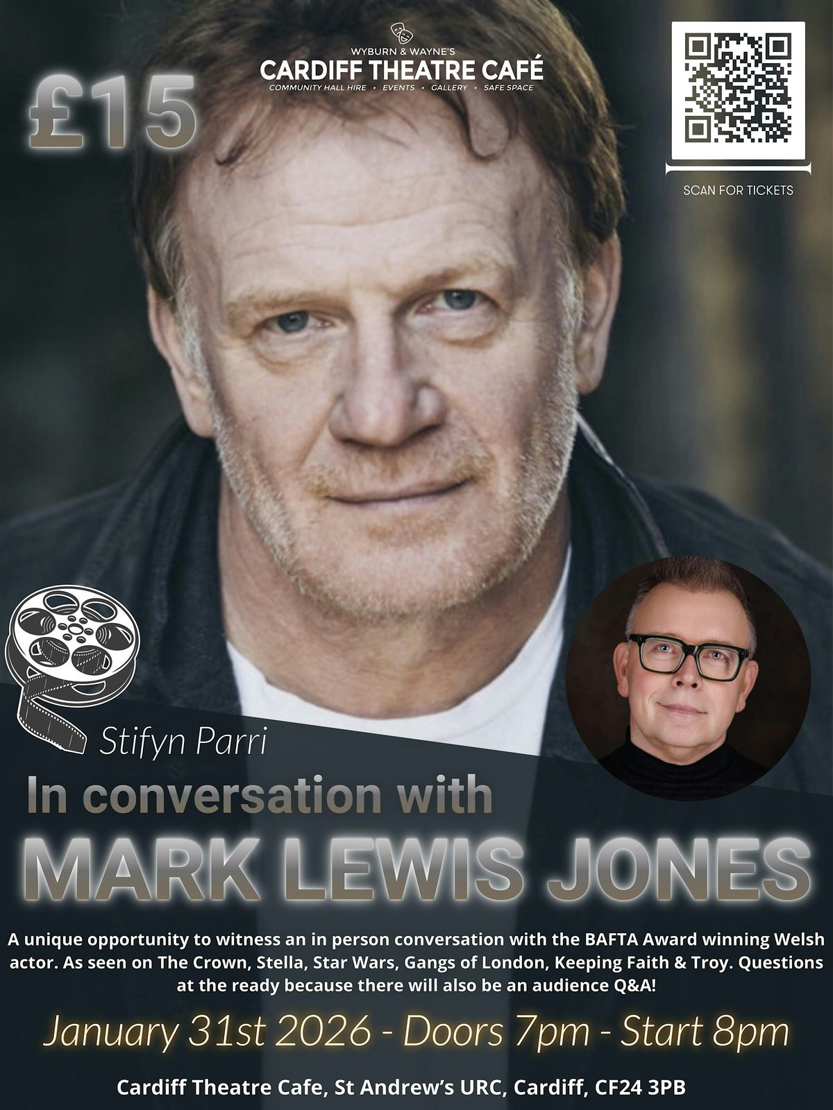 In conversation with MARK LEWIS JONES