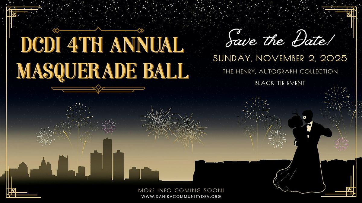 DCDI 4TH Annual Masquerade Ball!