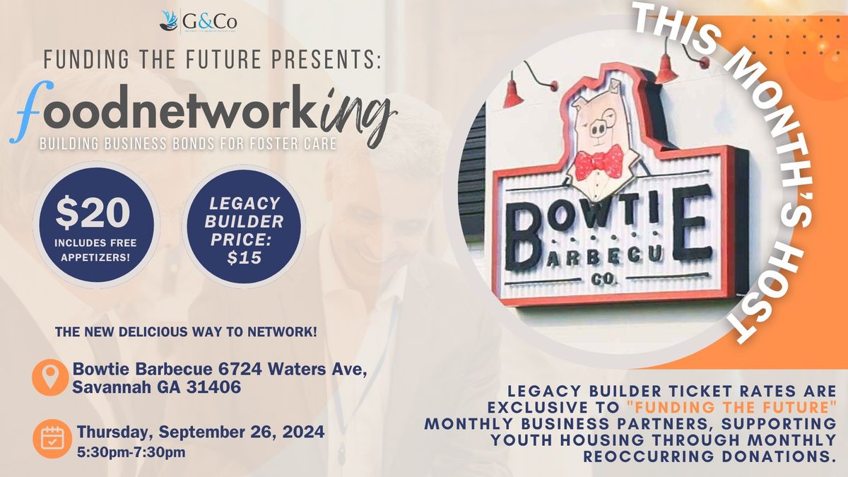 Monthly FoodNetworking: Bowtie Barbecue! 