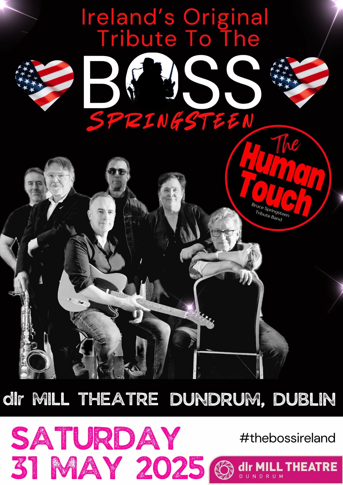 The Human Touch Springsteen Tribute Band @ dlr Mill Theatre, Dundrum, Dublin