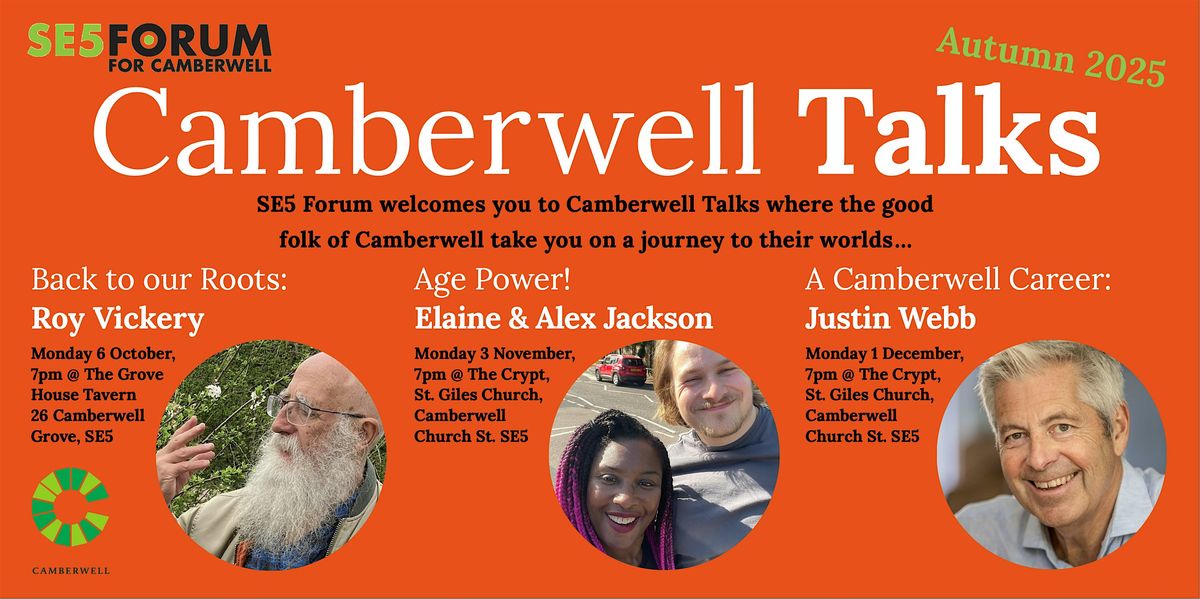 Camberwell Talks Autumn 2025