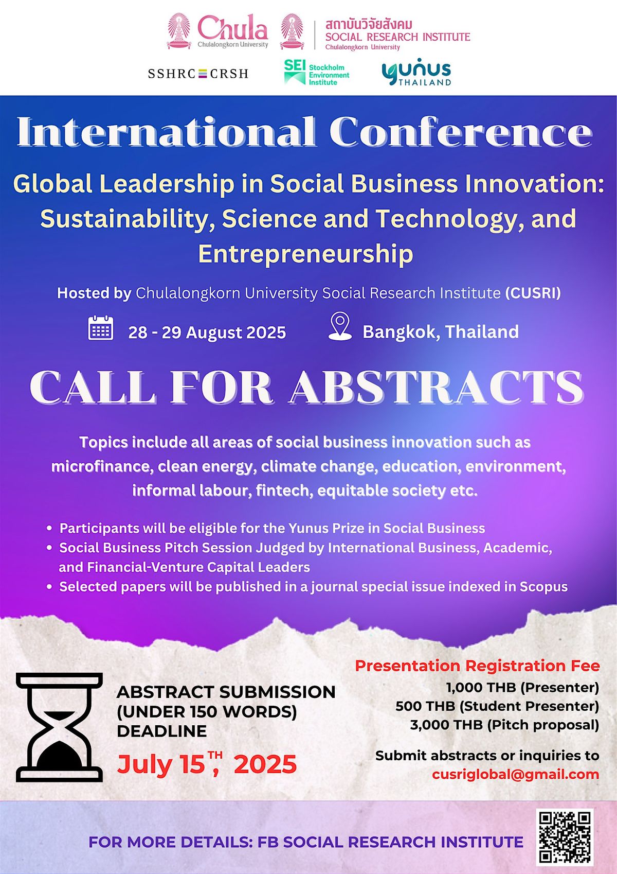 International Conference on Global Leadership in Social Business Innovation