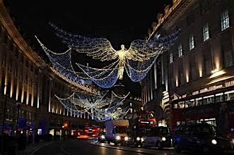 FREE -London's Christmas lights walk1-4 mile circular West End lights walk