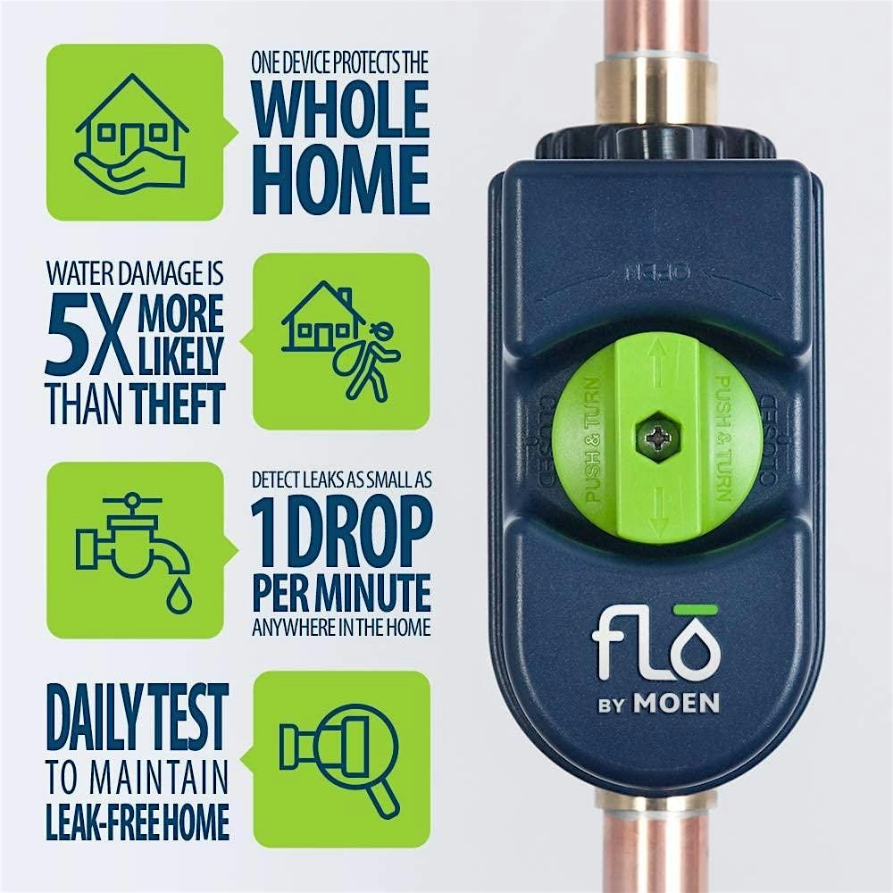 Flo by Moen: Learn how to protect against water losses