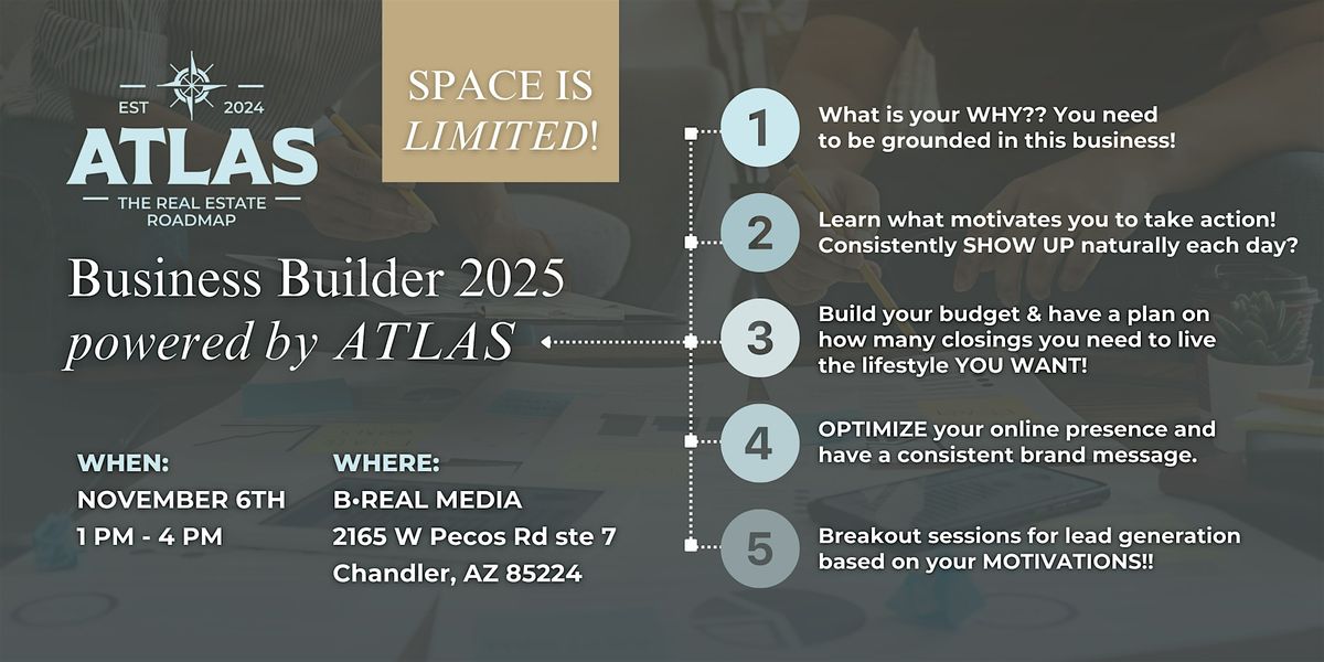 Realtor Business Builder 2025 powered by Atlas