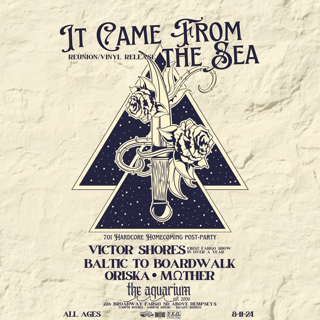 It Came From the Sea (Reunion) & Friends at The Aquarium *All Ages*