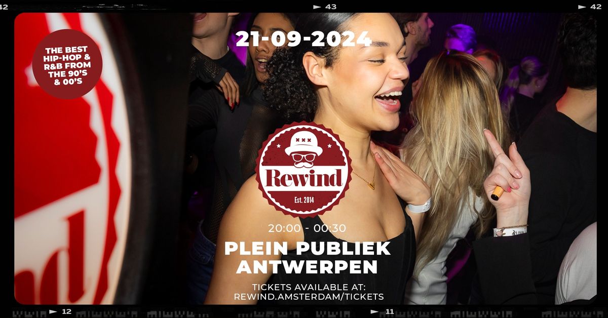 Rewind Antwerpen | Plein Publiek | 20:00 - 00:30