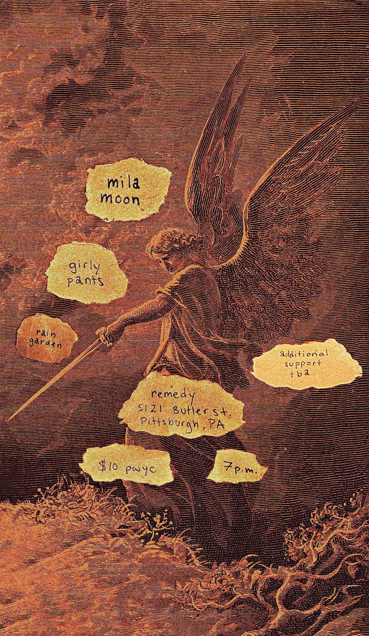 Mila Moon\/girly pants\/Rain Garden @ Remedy
