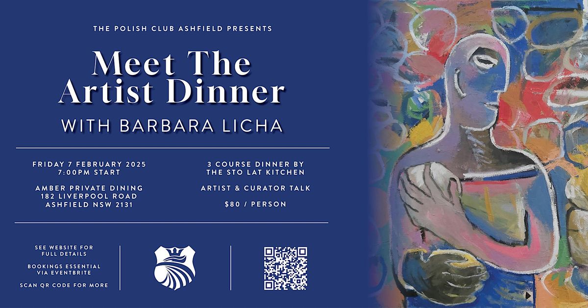 Meet the Artist Dinner with Barbara Licha