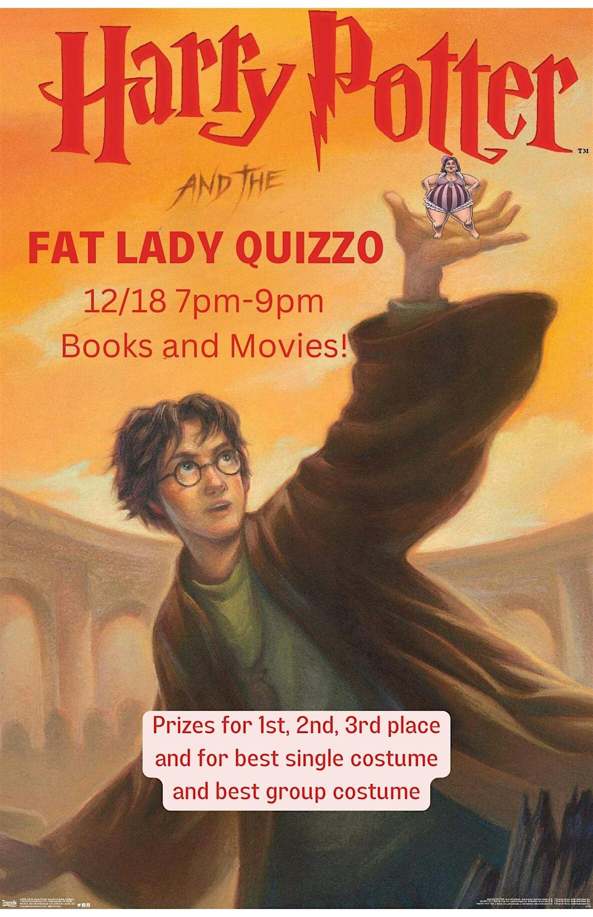 Harry Potter Quizzo at Fat Lady Brewing