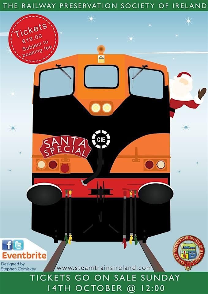 Santa Special Train 9 - Diesel - Dublin Connolly to Maynooth & Return