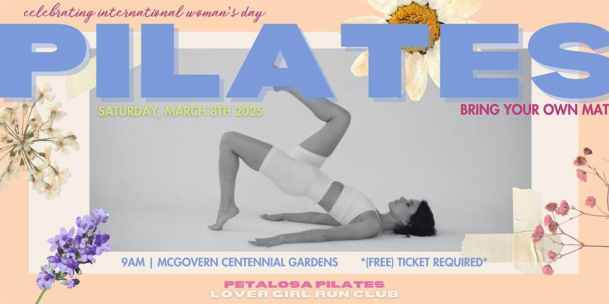 Lover Girl Run Club x Petalosa Pilates: Free Pilates Class