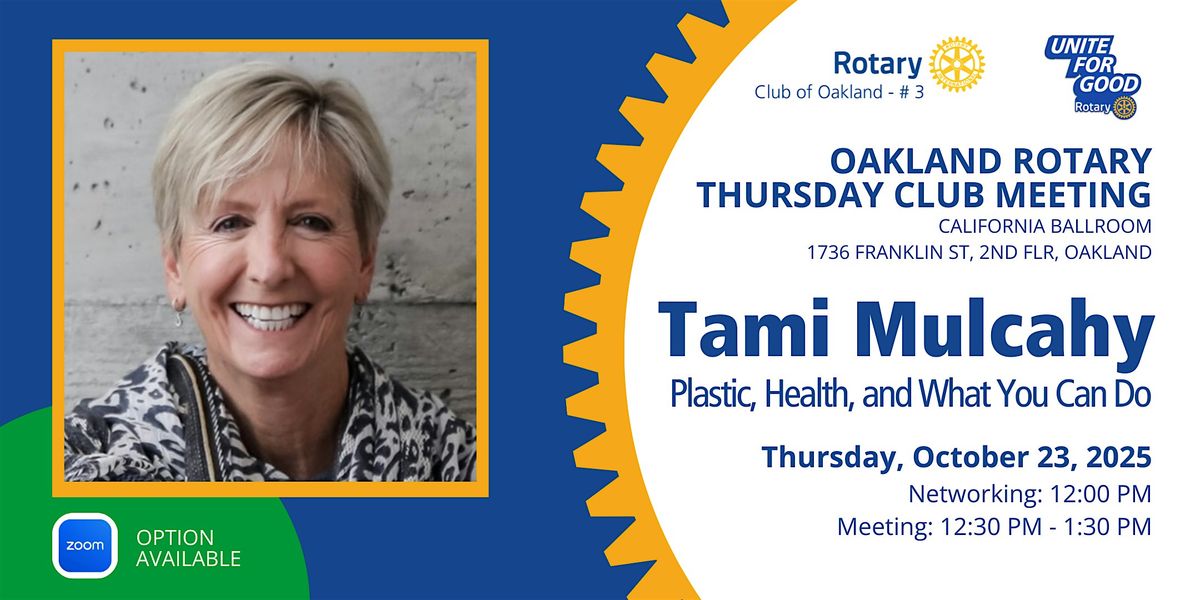 Civic Thursday: Tami Mulcahy \u2014 Plastic, Health, and What You Can Do