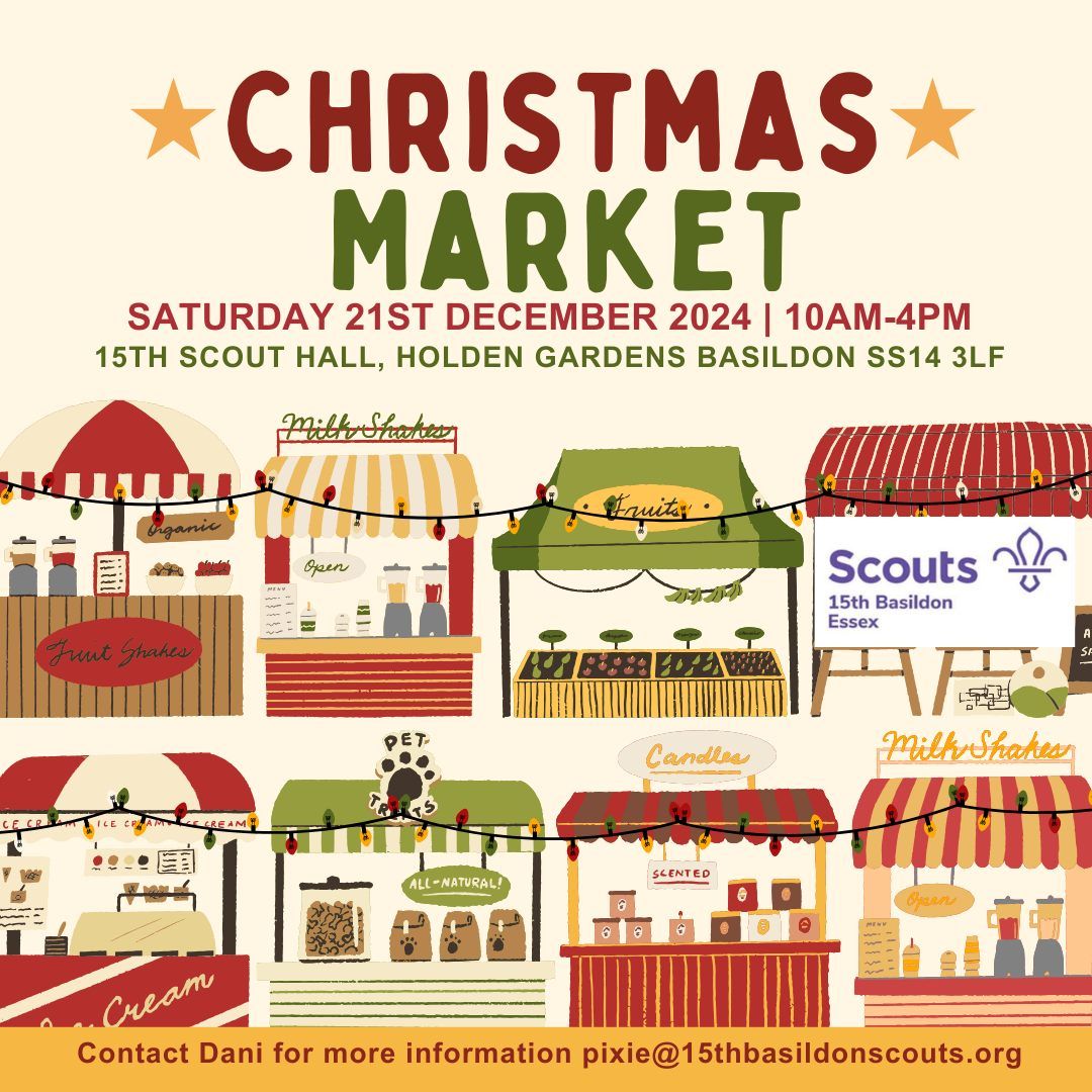 15TH BASILDON SCOUTS CHRISTMAS MARKET 