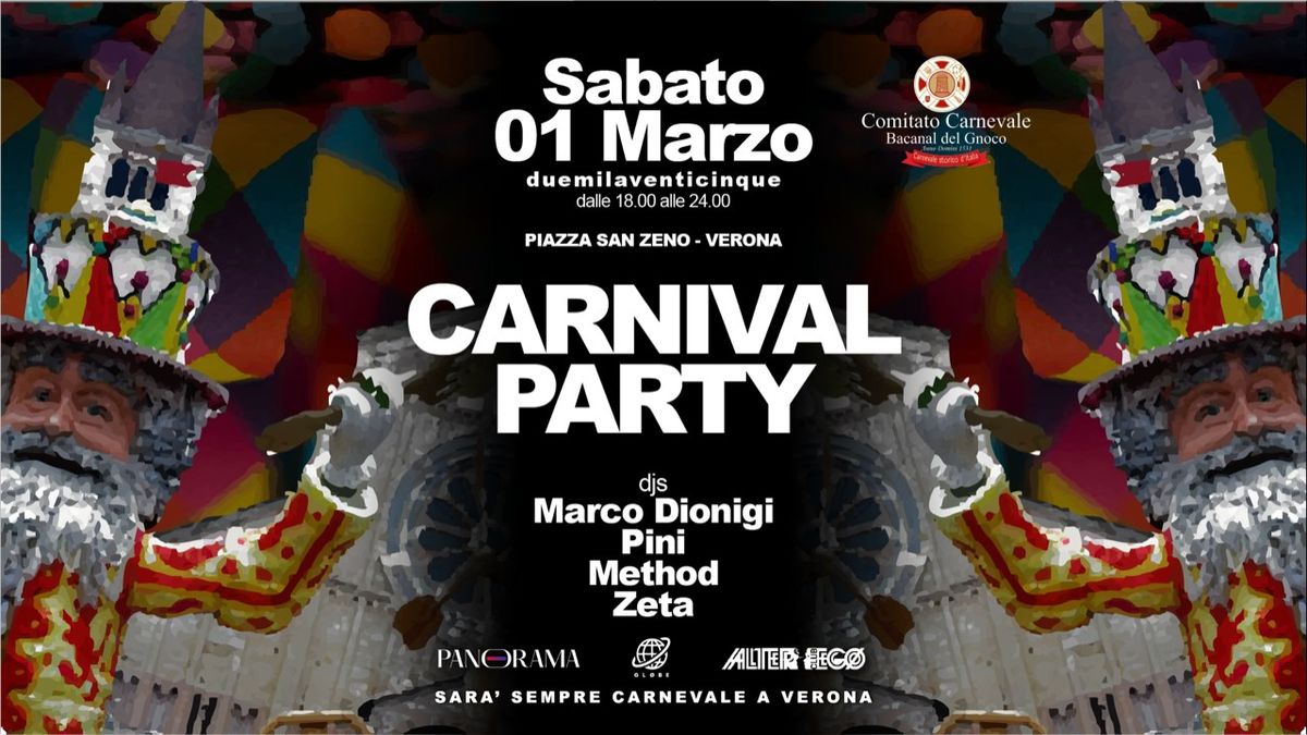 CARNIVAL PARTY calls ALTER EGO & Friends