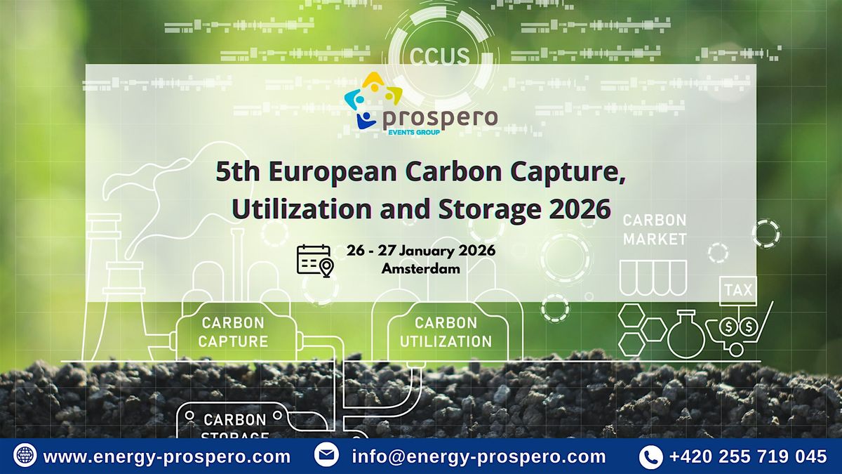 5th European Carbon Capture, Utilization and Storage 2026