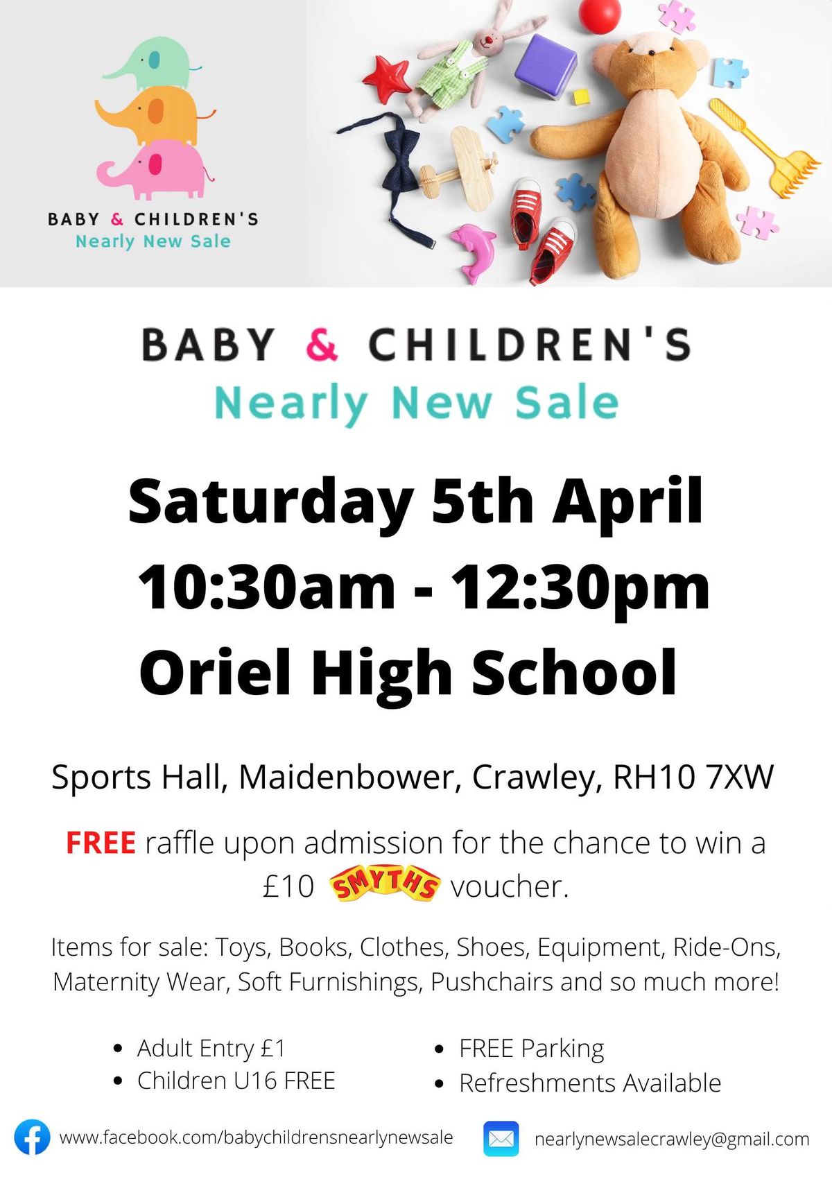 Baby & Children's Nearly New Sale