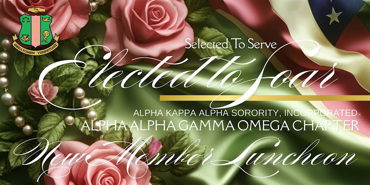 Alpha Alpha Gamma Omega New Member Luncheon