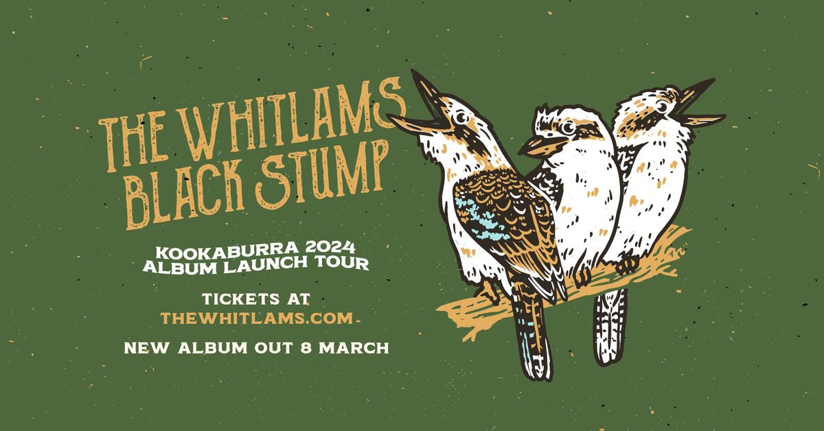 The Whitlams Black Stump - Memo Music Hall, St Kilda VIC