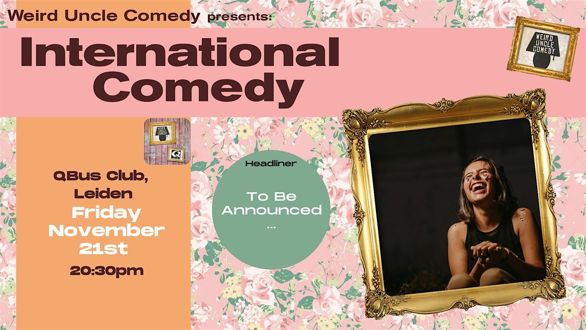 International Stand Up Comedy @QBus Club Leiden (English)